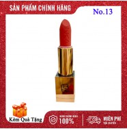 Son lì Laura Sunshine Nhật Kim Anh Golden Velvet Lipstick No.13 - Hồng Cam San Hô