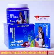 Kem dưỡng trắng da toàn thân chiết xuất từ Sữa Gạo và Nhụy Hoa Nghệ Tây NÀNG KIỀU (250g)