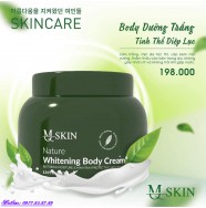 Mỹ Phẩm MQ SKIN - Kem dưỡng trắng da Body diệp lục (150g)