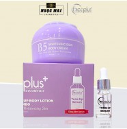 Kem Body Dưỡng Trắng Da Toàn Thân Faceplus New B5 White Tone Up Body Lotion & Serum (150g) + Tặng 1 Serum Dưỡng Da 10ml