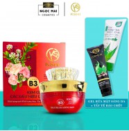 Kem Làm Mờ Các Dấu Hiệu Lão Hóa KSHI Vitamin B3 (30g), Giúp Dưỡng Trắng, Ngừa Mụn, Mờ Nám Sạm | Tặng 2 Quà