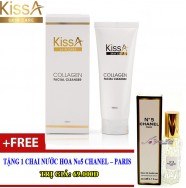 Mỹ Phẩm KissA - Sữa rửa mặt trắng da dưỡng chất Collagen (100ml)