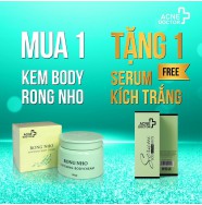Kem trắng da toàn thân Rong Nho Whitening Body Cream Acne Doctor (150g)